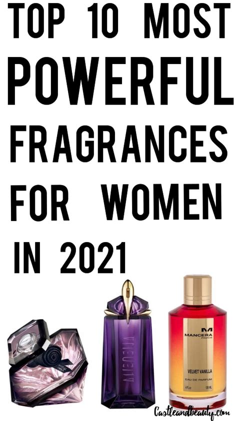 strongest perfume for ladies.